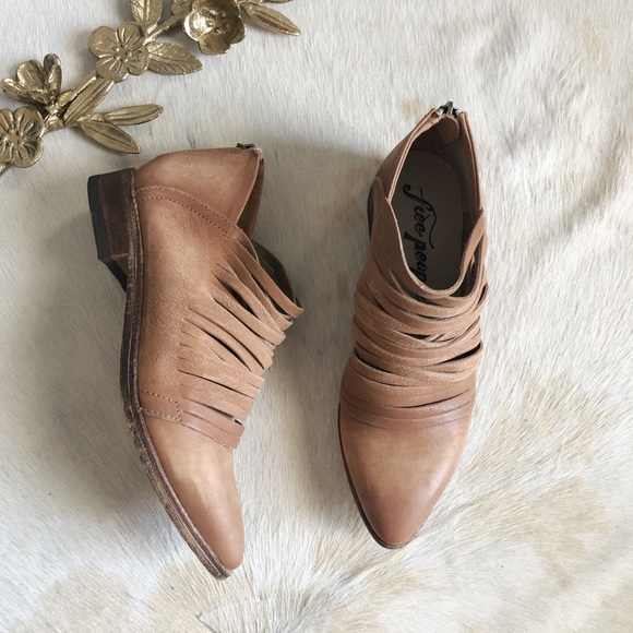 Free People Shoes - New Free People Lost Valley Shredded Ankle Boots